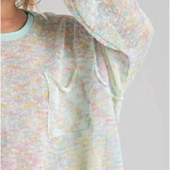 NEW EASEL knit sweater in mint - Picture 2 of 2